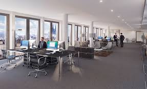 Offener Bürobereich mit Arbeitsplätzen - JCD Consulting